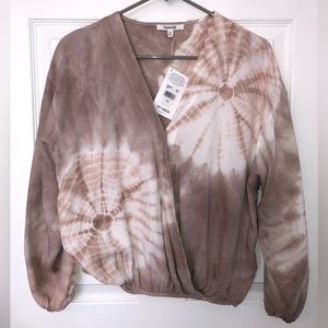 Splendid wrap top (XS)